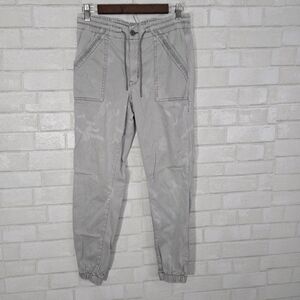 American Eagle Tom Girl Gray Soft Denim jogger pants.